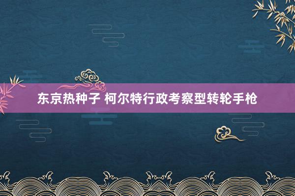 东京热种子 柯尔特行政考察型转轮手枪